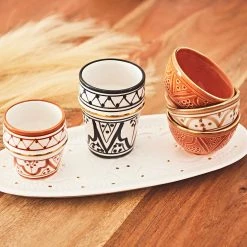 Chabi Chic Tasse Noir Or H9cm - Beldi Zwak -Côté Table Store 0463b amb hd fds cat23 5070