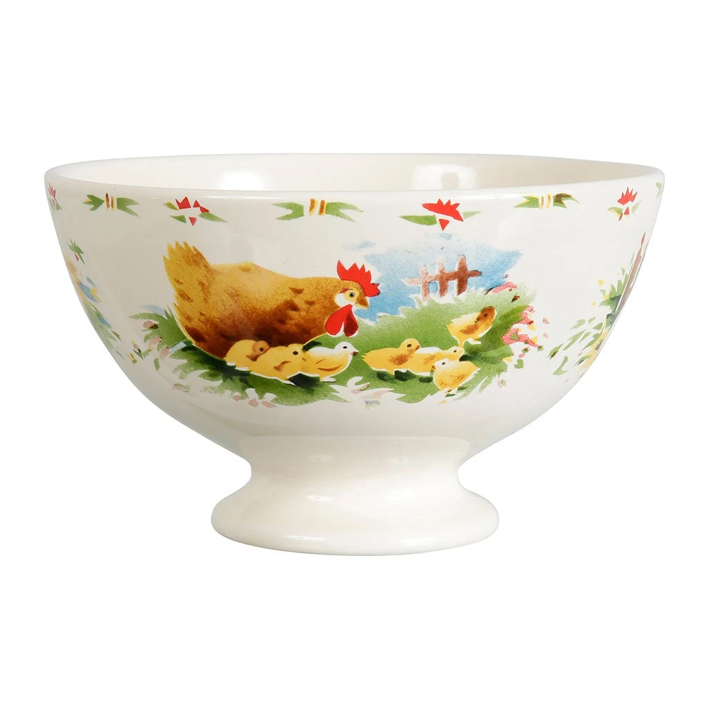 Comptoir De Famille Bol En Faïence Poulet Et Coq 75cl - Collectionneur 3 Comptoir De Famille Bol En Faïence Poulet Et Coq 75cl - Collectionneur