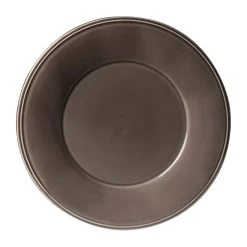 Côté Table Assiette Plate En Faïence Poivre D28.5cm - Constance