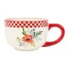 Comptoir De Famille Tasse En Domilite Rouge - Blandine -Côté Table Store 200473 DEB WEB