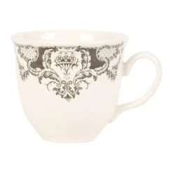 Comptoir De Famille Tasse Thé Et Sous-tasse En Faïence Gris - Clothilde 6 Comptoir De Famille Tasse Thé Et Sous-tasse En Faïence Gris - Clothilde -Côté Table Store 200493 DET01 WEB
