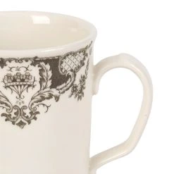 Comptoir De Famille Tasse Haute En Faïence Gris - Clothilde 5 Comptoir De Famille Tasse Haute En Faïence Gris - Clothilde -Côté Table Store 200494 DET01 WEB