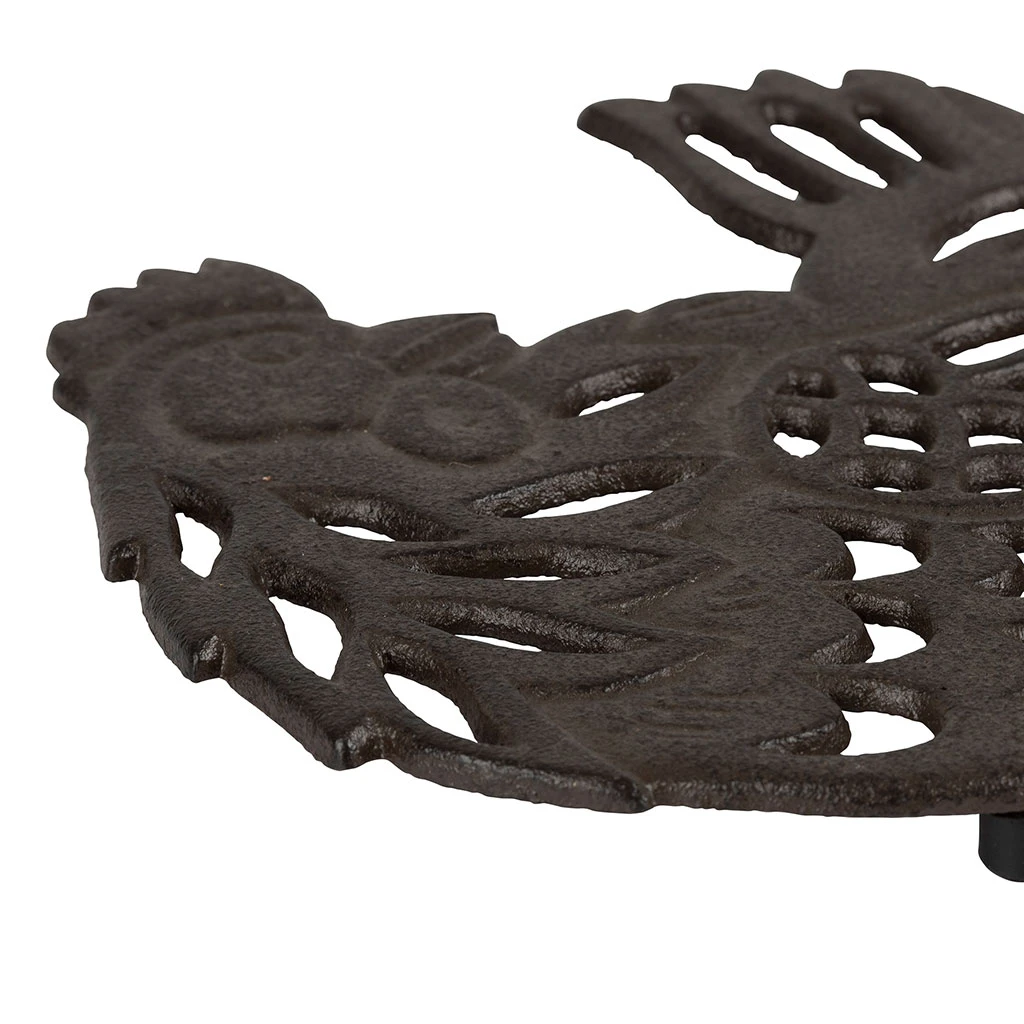 Comptoir De Famille Dessous De Plat En Fonte Poule - Campagne 6 Comptoir De Famille Dessous De Plat En Fonte Poule - Campagne – Image 4