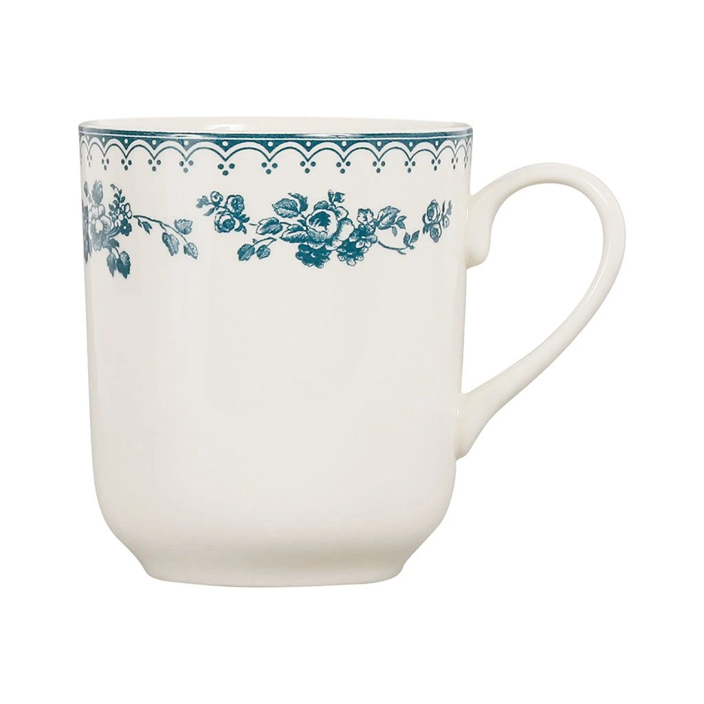 Comptoir De Famille Tasse Haute En Faïence Bleu Ancien - Faustine 3 Comptoir De Famille Tasse Haute En Faïence Bleu Ancien - Faustine