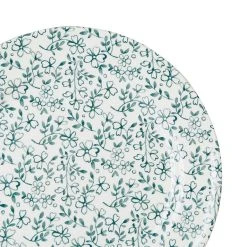 Comptoir De Famille Assiette Plate En Faïence Vert D26cm - P'tites Fleurs 7 Comptoir De Famille Assiette Plate En Faïence Vert D26cm - P'tites Fleurs -Côté Table Store 201472 DET01 WEB