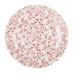 Comptoir De Famille Tasse Et Sous-tasse En Faïence Bordeaux - P'tites Fleurs -Côté Table Store 201484 DET02 WEB