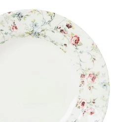 Comptoir De Famille Assiette Creuse En Faïence Multicolore D23cm - Fleurs Champs -Côté Table Store 201488 DET02 WEB