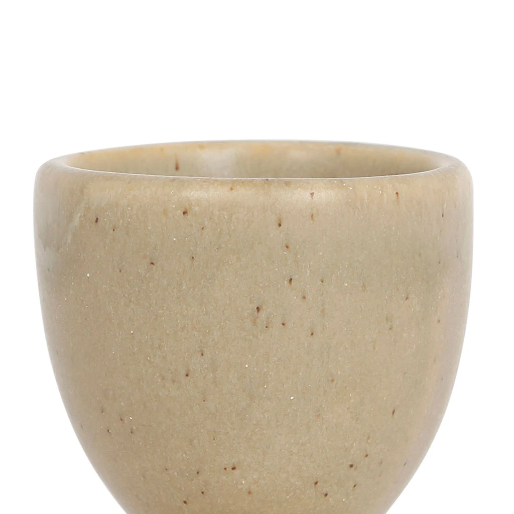 Comptoir De Famille Coquetier Grège En Grès - Suzanne 5 Comptoir De Famille Coquetier Grège En Grès - Suzanne – Image 3