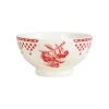 Comptoir De Famille Bol En Faïence Rouge D13cl - Damier 2 Comptoir De Famille Bol En Faïence Rouge D13cl - Damier -Côté Table Store 2042 DEB WEB