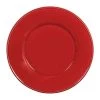 Côté Table Assiette Plate En Faïence Rouge D28.5cm - Constance