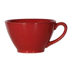 Côté Table Tasse En Faïence Rouge - Campagne