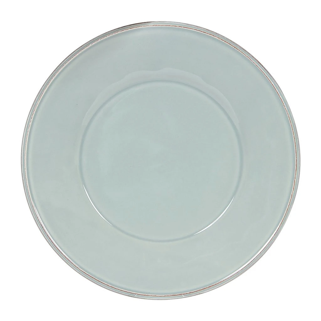 Côté Table Assiette Plate En Faïence Vert D'eau D28.5cm - Constance 3 Côté Table Assiette Plate En Faïence Vert D'eau D28.5cm - Constance