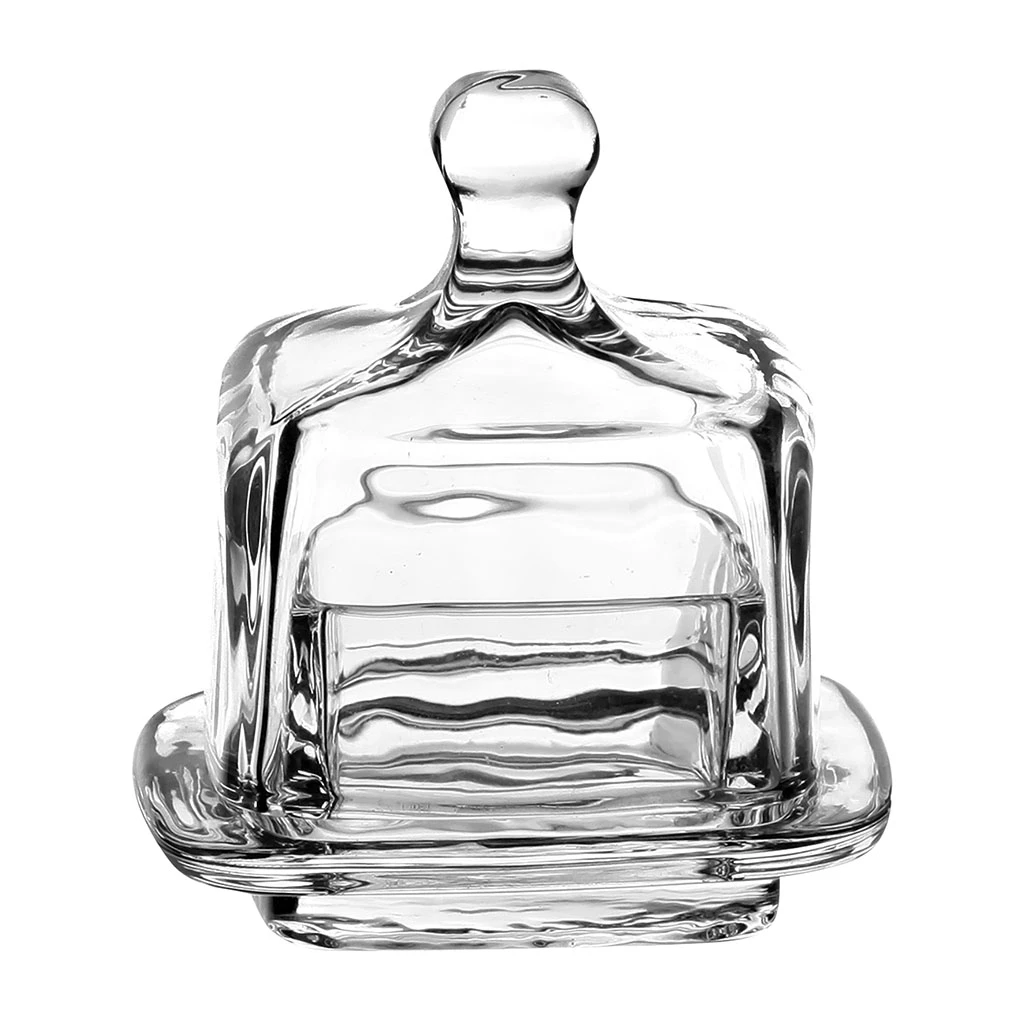 Côté Table Beurrier Carré Beurrier Transparent En Verre 3 Côté Table Beurrier Carré Beurrier Transparent En Verre