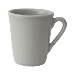 Côté Table Mug Americain En Faïence Gris Perle