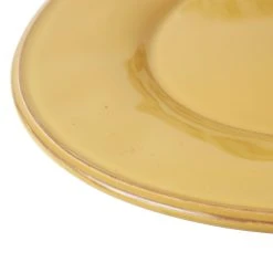 Côté Table Assiette Plate En Faïence Moutarde D28.5cm - Constance 7 Côté Table Assiette Plate En Faïence Moutarde D28.5cm - Constance -Côté Table Store 30301 DET01 WEB