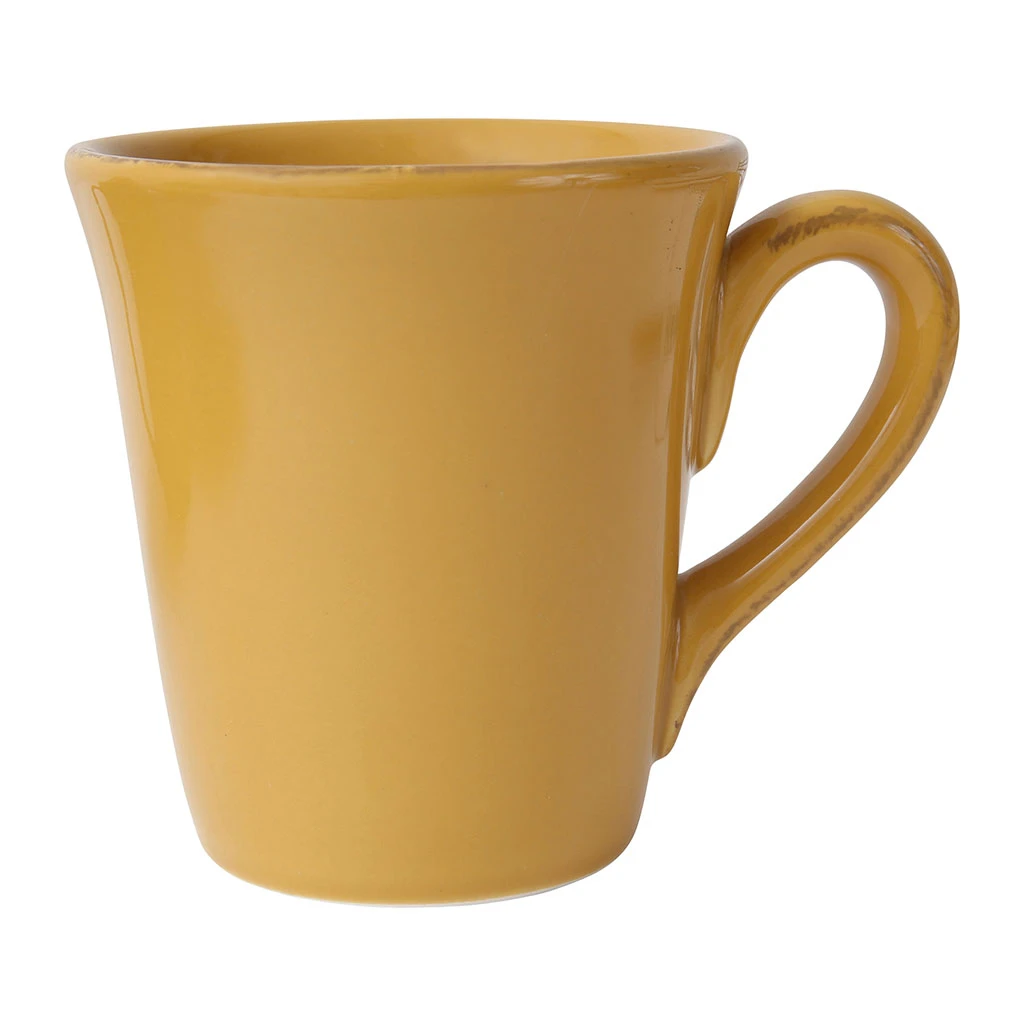 Côté Table Mug Americain En Faïence Moutarde 3 Côté Table Mug Americain En Faïence Moutarde