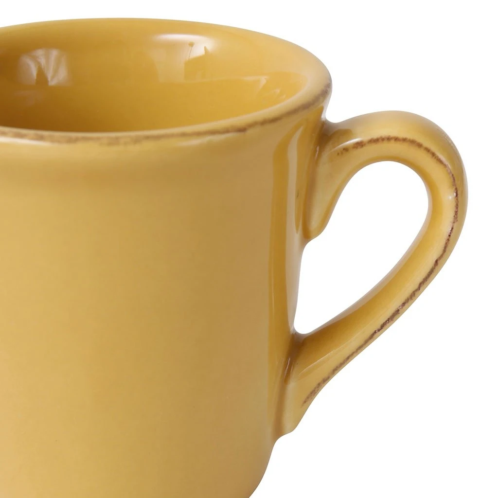Côté Table Mug Expresso En Faïence Moutarde 5 Côté Table Mug Expresso En Faïence Moutarde – Image 3