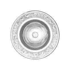 Côté Table Assiette à Dessert En Verre D17.5cm - Classica