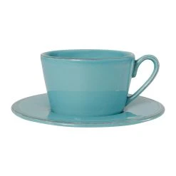 Côté Table Tasse En Faïence Turquoise - Constance
