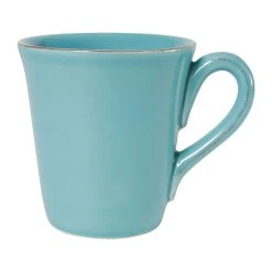 Côté Table Mug Americain En Faïence Turquoise