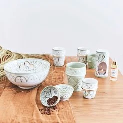 Chabi Chic Tasse Vert Amande Or H7cm - Zwak -Côté Table Store 313a6 amb hd fds cat23 30a1816