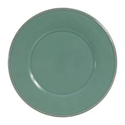Côté Table Assiette Plate En Faïence Sauge D28.5cm - Constance