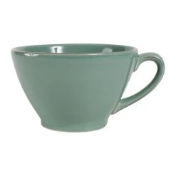 Côté Table Tasse En Faïence Sauge -campagne