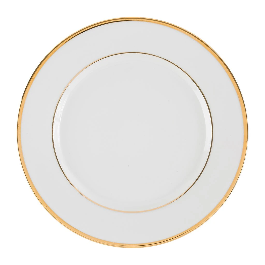 Côté Table Assiette De Présentation En Porcelaine Blanc Et Platine - Ginger 3 Côté Table Assiette De Présentation En Porcelaine Blanc Et Platine - Ginger
