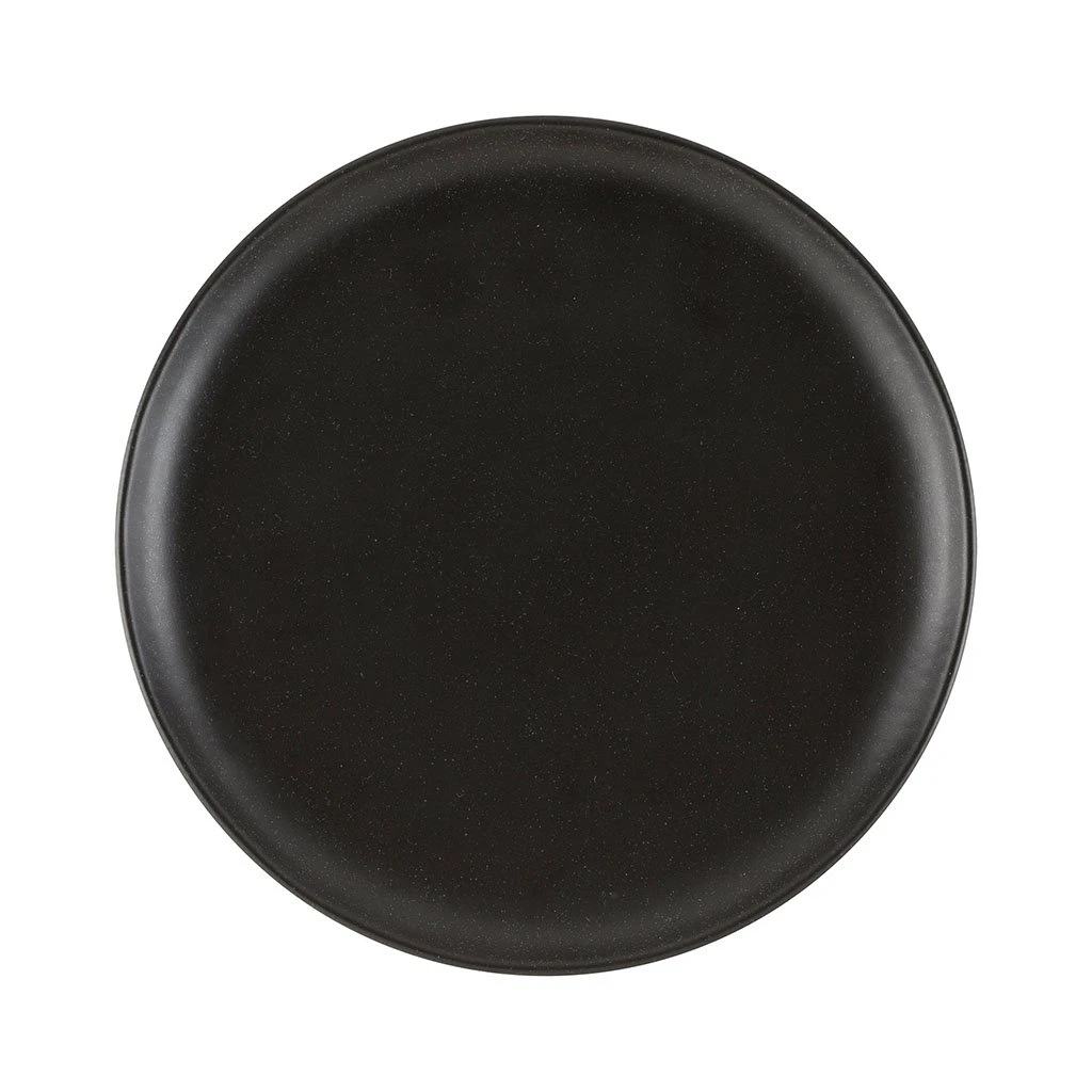 Côté Table Assiette à Dessert En Grès Noir D21cm - Ingrid 3 Côté Table Assiette à Dessert En Grès Noir D21cm - Ingrid