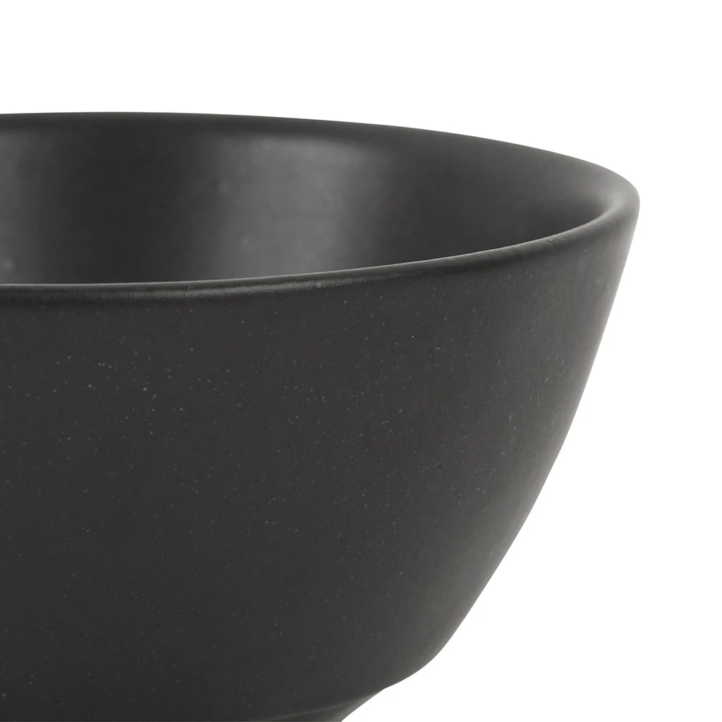 Côté Table Bol En Grès Noir D45cl - Ingrid 5 Côté Table Bol En Grès Noir D45cl - Ingrid – Image 3