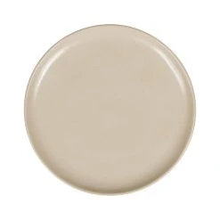 Côté Table Assiette à Dessert En Grès Sable D21cm - Ingrid