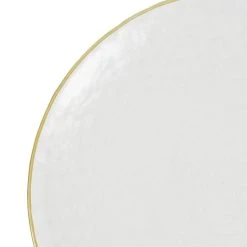 Côté Table Assiette Plate En Verre Doré D22cm - Orphee 5 Côté Table Assiette Plate En Verre Doré D22cm - Orphee -Côté Table Store 37330 DET01 WEB
