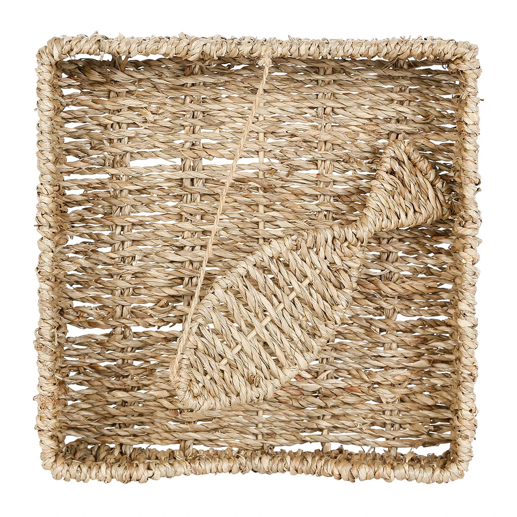 Côté Table Porte Serviettes En Jonc De Mer Naturel Et Fer Poisson - Borneo 6 Côté Table Porte Serviettes En Jonc De Mer Naturel Et Fer Poisson - Borneo – Image 4