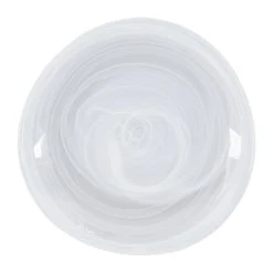 Côté Table Assiette Plate En Verre Blanc D26cm - Arales