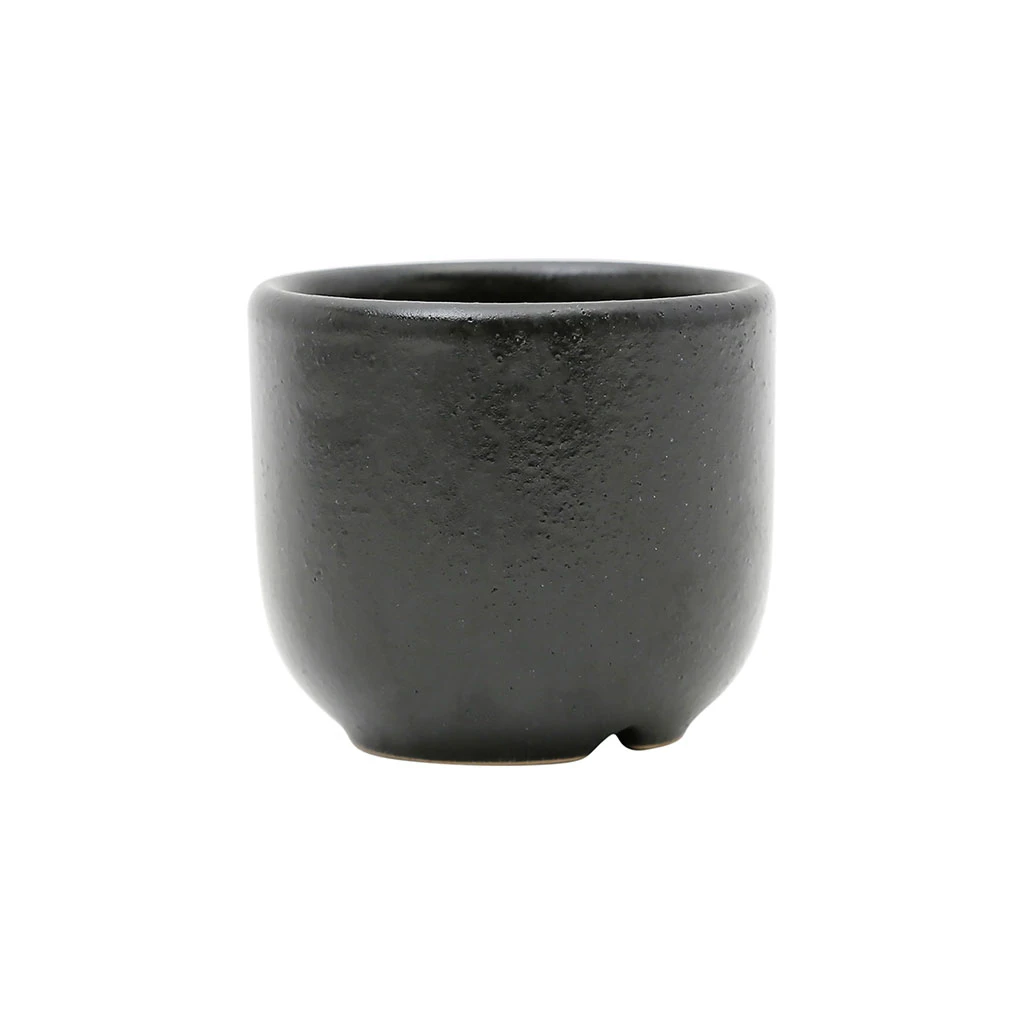 Côté Table Gobelet Expresso En Grès Noir Mat - Flore 3 Côté Table Gobelet Expresso En Grès Noir Mat - Flore