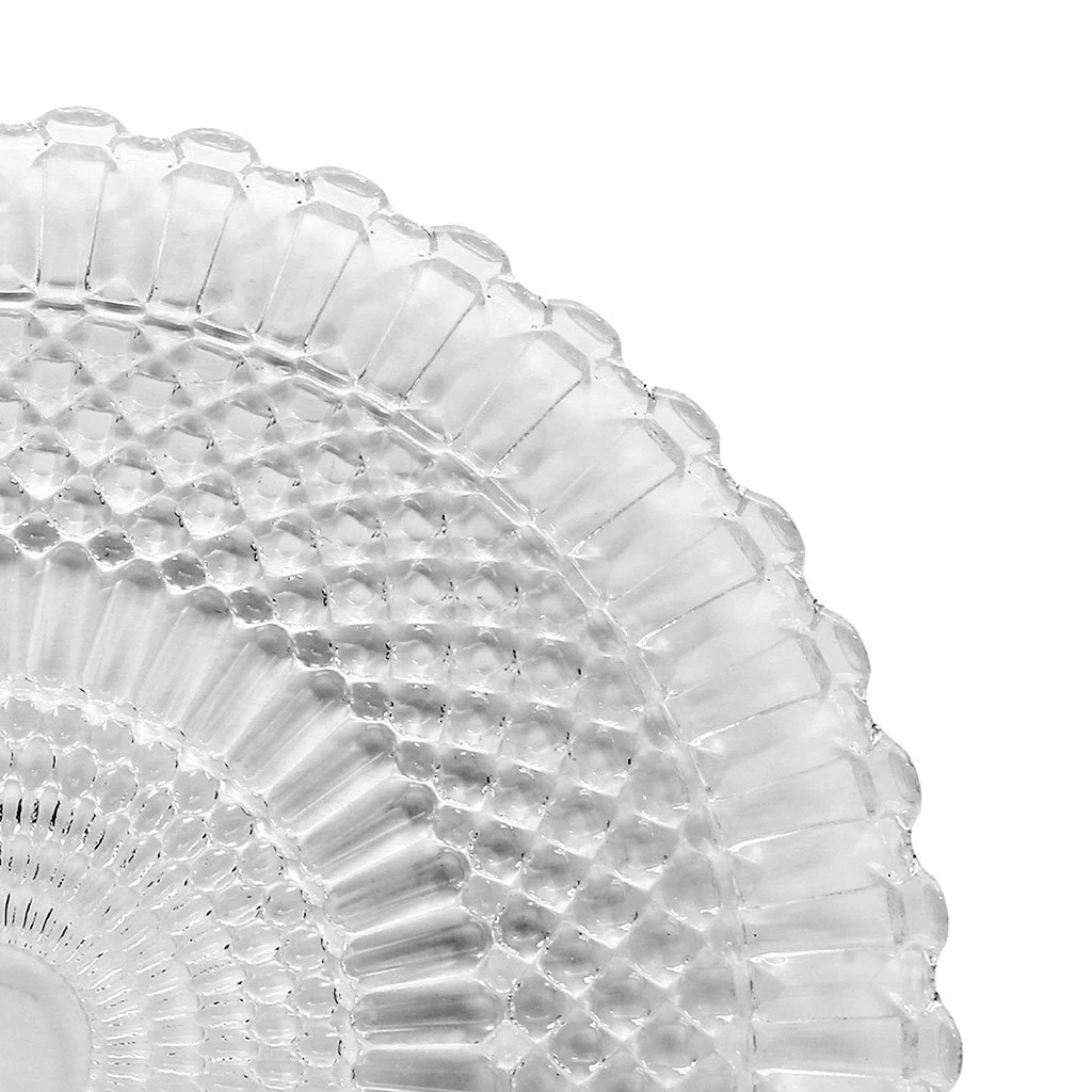 Côté Table Assiette Plate En Verre D28cm -milesia 4 Côté Table Assiette Plate En Verre D28cm -milesia – Image 2