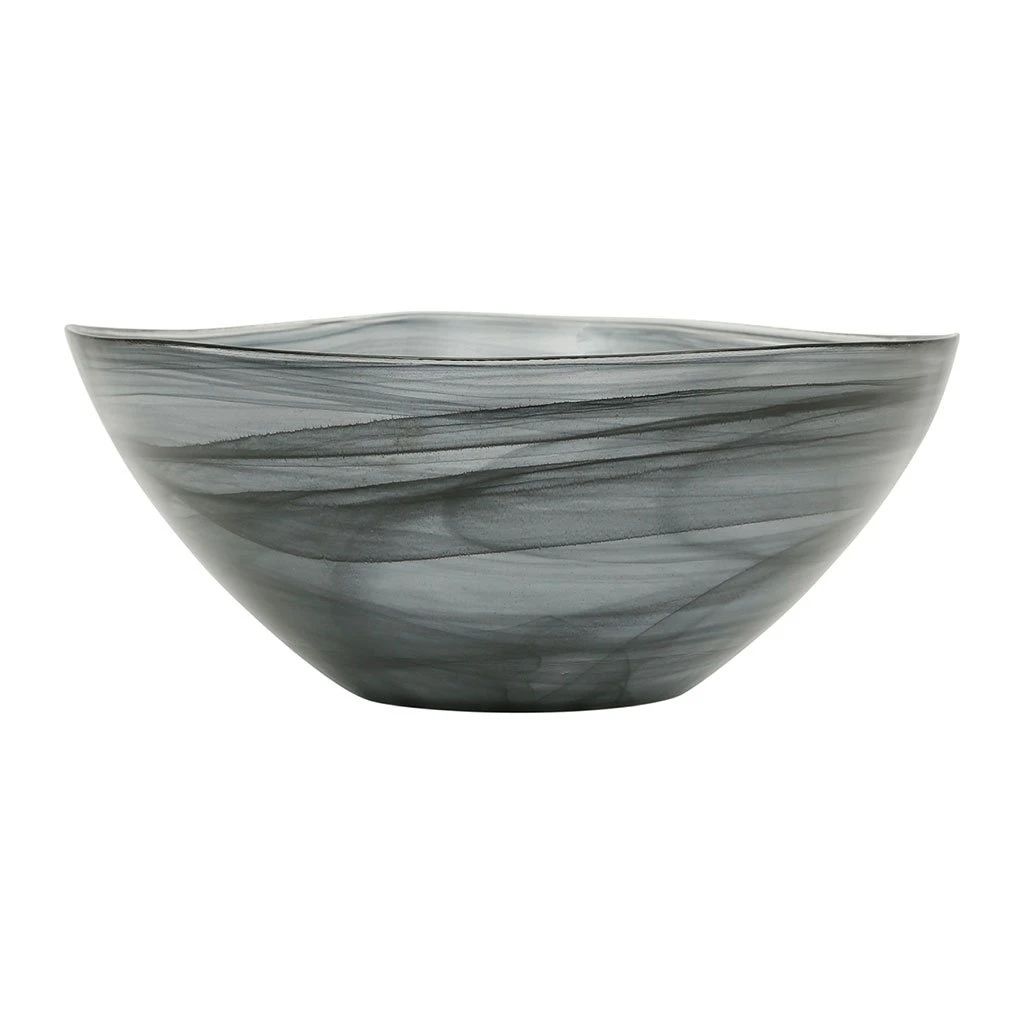 Côté Table Saladier En Verre Noir - Arales 3 Côté Table Saladier En Verre Noir - Arales