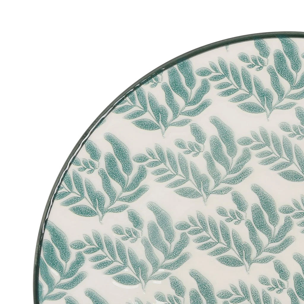 Côté Table Assiette à Dessert Sauge D22.5cm En Faience - Campagne 5 Côté Table Assiette à Dessert Sauge D22.5cm En Faience - Campagne – Image 3
