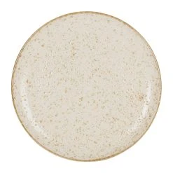 Côté Table Assiette Plate Beige D27.5cm En Faience - Lisere