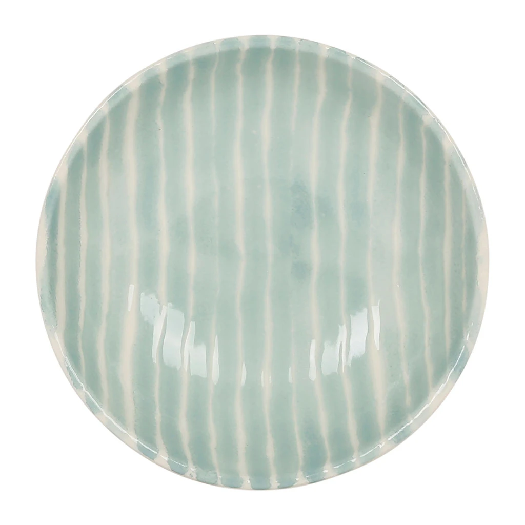 Côté Table Coupelle Turquoise Réactif D16xh4.5cm En Faience - Raina 5 Côté Table Coupelle Turquoise Réactif D16xh4.5cm En Faience - Raina – Image 3