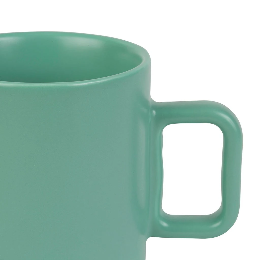 Jardin D'Ulysse Coffret Théière Avec 2 Mugs En Porceliane Vert D'eau Et Son Plateau - Eliska 8 Jardin D'Ulysse Coffret Théière Avec 2 Mugs En Porceliane Vert D'eau Et Son Plateau - Eliska – Image 6