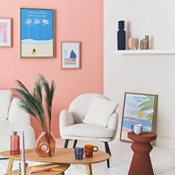 SEMA DESIGN Tasse à Thé En Verre Bleu Et Rose 33cl - Belle Vie -Côté Table Store 46cac amb hd fds cat23 4889