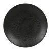 Table Passion Assiette Plate En Grès Noir D27cm - Vesuvio