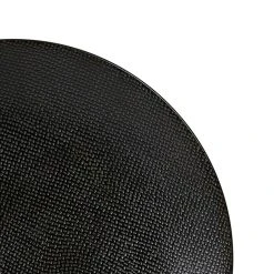 Table Passion Assiette Plate En Grès Noir D27cm - Vesuvio 10 Table Passion Assiette Plate En Grès Noir D27cm - Vesuvio -Côté Table Store 607866 DET01 WEB
