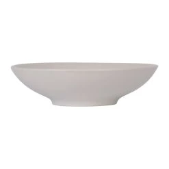 Table Passion Assiette Calotte En Grès Crème D19cm - Vesuvio