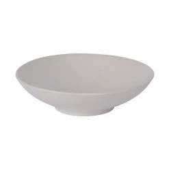 Table Passion Assiette Calotte En Grès Crème D19cm - Vesuvio -Côté Table Store 607871 DET01 WEB