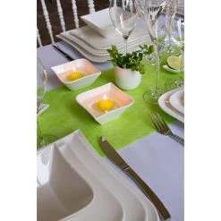 Table Passion Assiette Creuse En Porcelaine Blanc D15.5cm - Melody -Côté Table Store 607903 FRN04 WEB