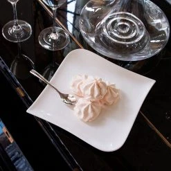 Table Passion Assiette à Dessert En Porcelaine Blanc D20.4cm - Melody -Côté Table Store 607904 FRN06 WEB