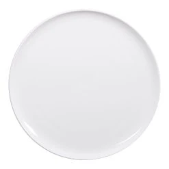Table Passion Assiette Plate En Porcelaine Blanc D26.5cm - Selena