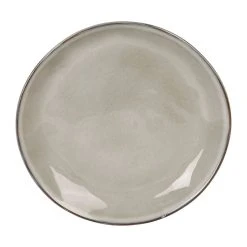 Sibo Homeconcept Assiette Dessert En Gres Vert D20 Cm -nori